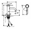 Hansgrohe Tecturis S Jednouchwytowe baterie umywalkowe Czarny Matowy 73302670